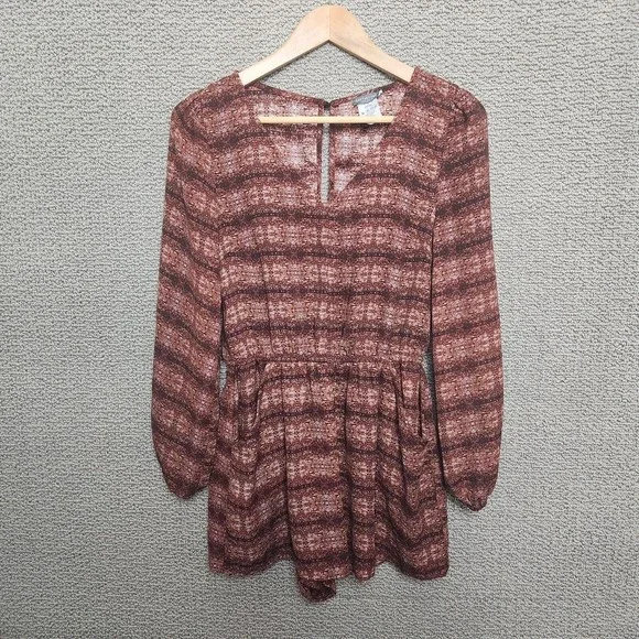 earthbound brown dress Earthbound Ease Belted Dress